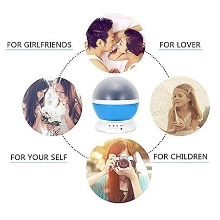 Chocozone Night Light Lamp Projector