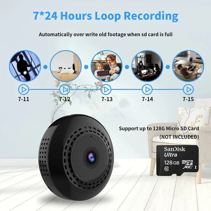 Wireless HD Security Mini Camera| FOR SPYING AND SECURITY